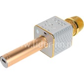 Колонка-микрофон (Q9) Bluetooth/USB/караоке (золото)