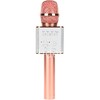 Колонка-микрофон (Q9) Bluetooth/USB/караоке (розовая)