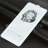 Защитное стекло на экран для Samsung Galaxy A6 2018 SM-A600F/DS 5-10D (без упаковки) белое