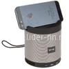 Колонка (HF-U3/ch) Bluetooth/USB/MicroSD/FM (серая)