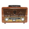 Колонка (M-115BTch) Bluetooth/USB/SD/microSD/FM (коричневая)