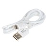 USB кабель для USB Type-C 1.0м  ( в пакете) ELTRONIC Max Speed 2.4A (белый)