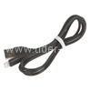 USB кабель для iPhone 5/6/6Plus/7/7Plus 8 pin 1.0 м AWEI CL-93 (черный)
