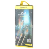 USB кабель 2в1 для iPhone 5/6/6Plus/7/7Plus/micro USB 1.2м AWEI CL-70 текстильный (бежевый) USB кабель 2в1 для iPhone 5/6/6Plus/7/7Plus/micro USB 1.2м AWEI CL-70 текстильный (бежевый)