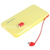 Портативное ЗУ (Power Bank)  6000mAh (AWEI P10K) переходник ip5 (зеленый)