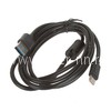 USB кабель для USB Type-C 1.5м фильтр (в пакете) черный