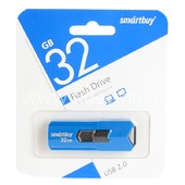 USB Flash  32GB SmartBuy STREAM синий 2.0
