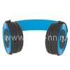 Наушники полноразмерные ELTRONIC (4465) bluetooth/fm/micro SD/AUX синие (в коробке)