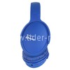 Наушники полноразмерные ELTRONIC (4466) bluetooth/fm/micro SD/AUX синие (в коробке)