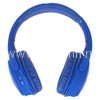 Наушники полноразмерные ELTRONIC (4466) bluetooth/fm/micro SD/AUX синие (в коробке)