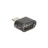 OTG адаптер (YHL-T3) micro USB (черный)