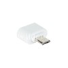 OTG адаптер (YHL-T3) micro USB (белый)