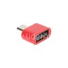 OTG адаптер (YHL-T3) micro USB (красный)