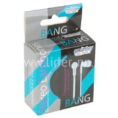 Наушники SmartBuy BANG с защитным кофром (белые)