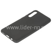 Задняя панель для Samsung Galaxy  A50/A30S/A50S Силикон матовый (черная) Задняя панель для Samsung Galaxy  A50/A30S/A50S Силикон матовый (черная)