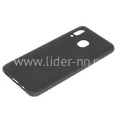Задняя панель для Samsung Galaxy  A20/A30 SM-A205/SM-A305 Силикон матовый (черная) Задняя панель для Samsung Galaxy  A20/A30 SM-A205/SM-A305 Силикон матовый (черная)