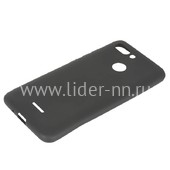 Задняя панель для Xiaomi  Redmi 6 Силикон матовый (черная) Задняя панель для Xiaomi  Redmi 6 Силикон матовый (черная)
