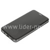 Чехол-книжка для Samsung Galaxy A70 SM-A205F  Brauffen (горизонтальный флип) черная (пакет)