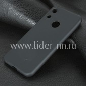 Задняя панель для Huawei Honor  8A/Y6 2019 Силикон матовый (черная)