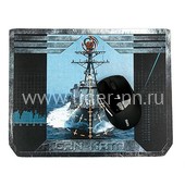 Коврик для компьютерной мыши DIALOG Gan-Kata PGK-07 warship 300х235х3 мм Коврик для компьютерной мыши DIALOG Gan-Kata PGK-07 warship 300х235х3 мм