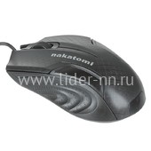 Мышь проводная NAKATOMI Navigator Optical MON-06U 3 кнопки (черная) Мышь проводная NAKATOMI Navigator Optical MON-06U 3 кнопки (черная)