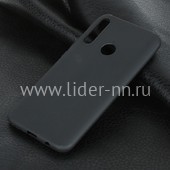 Задняя панель для Huawei Honor  9X / P Smart Z / Y9 Prime 2019 Силикон матовый (черная)