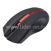 Мышь беспроводная PERFEO VERTEX (черный/красный) Мышь беспроводная PERFEO VERTEX (черный/красный)