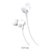 Наушники MP3/MP4 HOCO (M60) с микрофоном (белые) Наушники MP3/MP4 HOCO (M60) с микрофоном (белые)