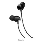 Наушники MP3/MP4 HOCO (M60) с микрофоном (черные) Наушники MP3/MP4 HOCO (M60) с микрофоном (черные)