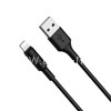 USB кабель Lightning 1.0м HOCO X25 (черный) 2.0A