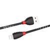 USB кабель Lightning 1.2м HOCO X27 (черный) 2.4A