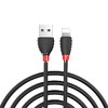 USB кабель Lightning 1.2м HOCO X27 (черный) 2.4A