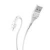 USB кабель Lightning 1.0м HOCO X37 (белый) 2.4A