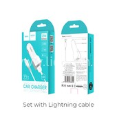 АЗУ Micro USB 2 USB выхода 12W (2400mAh) HOCO Z23 (белый) АЗУ Micro USB 2 USB выхода 12W (2400mAh) HOCO Z23 (белый)