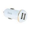АЗУ Lightning 2 USB выхода (2100mAh) HOCO Z1 (белый)