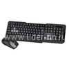 Комплект клавиатура+ мышь Smartbuy 230346AG-KG беспроводной (черный/серый)