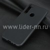 Задняя панель для Xiaomi  Redmi Note 8 Силикон матовый (черная)