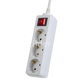 Сетевой удлинитель Perfeo "POWERMATE" 5.0м 3 розетки; с кнопкой (белый) Сетевой удлинитель Perfeo "POWERMATE" 5.0м 3 розетки; с кнопкой (белый)