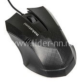 Мышь проводная NAKATOMI Navigator Optical MON-04U 3 кнопки (черная) Мышь проводная NAKATOMI Navigator Optical MON-04U 3 кнопки (черная)