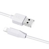 USB кабель Lightning 1.0м HOCO X1 (белый) 2.4A