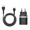 СЗУ Type-C 1 USB выход 18W Quick Charge 3.0 (6V-3.0A/9V-2.0A/12V-1.5A) HOCO C12Q (черный)