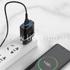 СЗУ Type-C 1 USB выход 18W Quick Charge 3.0 (6V-3.0A/9V-2.0A/12V-1.5A) HOCO C12Q (черный)
