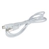 USB кабель micro USB 1.0м HOCO  X1 (белый) 2.4A