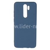 Задняя панель для Xiaomi  Redmi Note 8 Pro Силикон матовый (синяя) Задняя панель для Xiaomi  Redmi Note 8 Pro Силикон матовый (синяя)