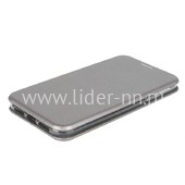 Чехол-книжка для iPhone 11 (6.1") Brauffen (горизонтальный флип) серебро (пакет) Чехол-книжка для iPhone 11 (6.1") Brauffen (горизонтальный флип) серебро (пакет)