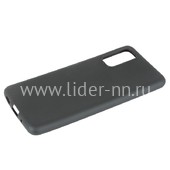 Задняя панель для Samsung Galaxy S20 Силикон матовый (черная) Задняя панель для Samsung Galaxy S20 Силикон матовый (черная)
