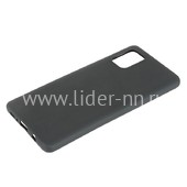 Задняя панель для Samsung Galaxy S20 Plus Силикон матовый (черная) Задняя панель для Samsung Galaxy S20 Plus Силикон матовый (черная)