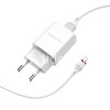 СЗУ Lightning 1 USB выход (2100mAh/5V) BOROFONE BA20A (белый)