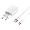 СЗУ Type-C 1 USB выход 18W Quick Charge 3.0 (6V-3.0A/9V-2.0A/12V-1.5A) BOROFONE BA21A (белый)