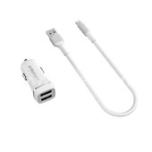 АЗУ Lightning 2 USB выхода (2400mAh) BOROFONE BZ2 (белый) АЗУ Lightning 2 USB выхода (2400mAh) BOROFONE BZ2 (белый)